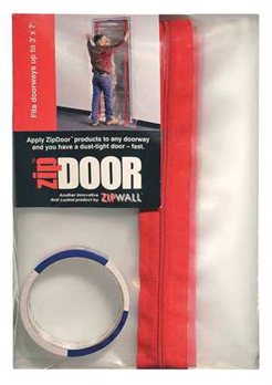 Zipwall Door Standard with 2-sided tape